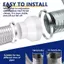 Bộ chuyển đổi giảm tốc ống dẫn 6 đến 4 Inch, Bộ giảm tốc ống dẫn khí, Đầu nối ống dẫn khí