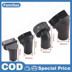 1 Cái Thay Thế Kèm 32 / 35 / 44 / 50 Mm Máy Hút Bụi Bàn Chải Bụi Gia Đình Bàn Chải Tròn Đầu Phần Crevice Bàn Chải Phụ Kiện
