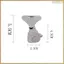 Chốt điều chỉnh kèm theo Bộ chỉnh đầu máy 2R2L Núm dây cho đàn guitar điện cho phụ kiện đàn guitar điện A