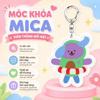 GMM Idol Doll Q Version Keychain Acrylic Double-side Hanging Pendants Winnysatang Earthmix Namtanfilm