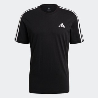 adidas Phong cách sống Áo Thun 3 Gạch Essentials Nam Đen GL3732