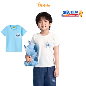 Áo thun tay ngắn Stitch Disney bé trai Rabity 500.092