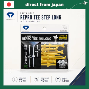 Daiya Golf Repro Tee Long with Step - Yellow TE-434, pack of 12