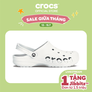 Giày Clog Unisex Crocs Baya - White - 10126-100