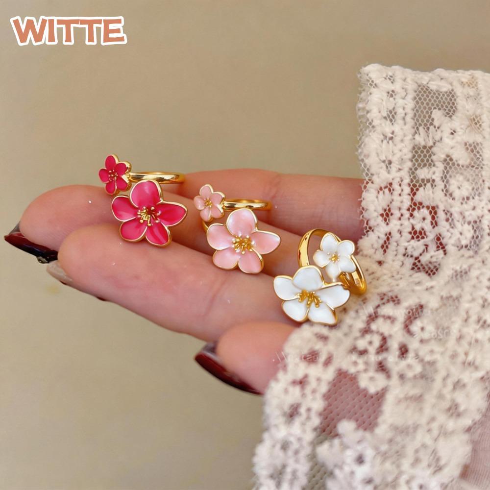 Women's Gold-Plated Wedding Ring, adjustable by wittetscf.vn