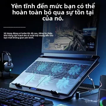 Thích hợp cho laptop ASUS Tianxuan, đế tản nhiệt đa năng với hệ thống tản nhiệt sáu quạt và khả năng tản nhiệt mạnh mẽ.
