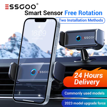 Novsight Giá đỡ điện thoại ô tô điện Tự động kẹp điện thoại di động Giá đỡ bảng điều khiển Giá đỡ điện thoại ô tô Điều chỉnh tự động Giá đỡ lỗ thông hơi