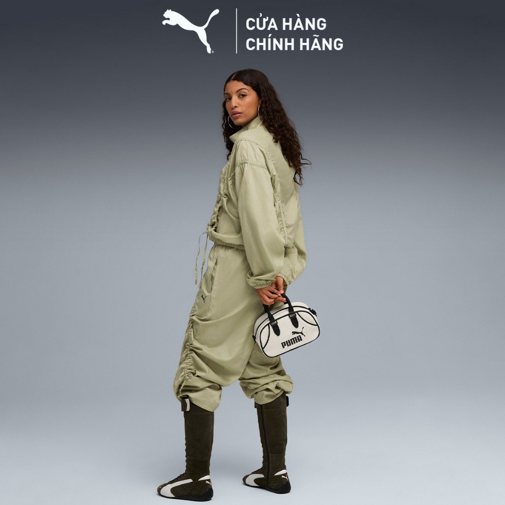 Quần Dài Thời Trang PUMA Nữ DARE TO Pants Lux Army Màu Xanh Lá