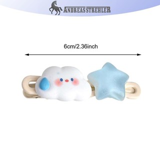 Onetimingfine Hoạt Hình Dễ Thương Cloud Jelly Stars Kẹp Tóc Trẻ Em Hình Dạng Đáng Yêu Kẹp Tóc Barrettes Thời Trang Cô Gái Trẻ Em Phụ Kiện Tóc VN