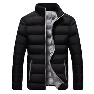 Nam Jacket Down-Filled Windproof, Full-Zip Puffer cho Thời Trang Hàng Ngày