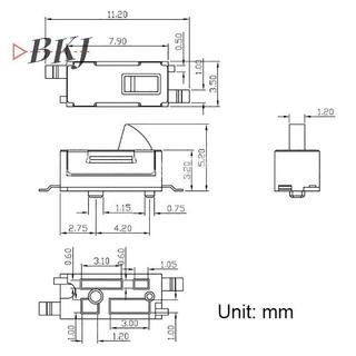 [KJ] 10 Cái -W-03 Limit Camera Reset Micro Silent 2Pin Đen Bên Trong Lò Xo Phát Hiện Ánh Sáng Cảm Ứng Loại Chìa Khóa Du Lịch [Mới]