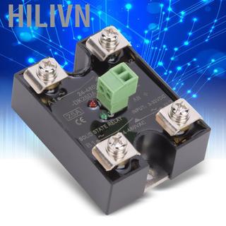 Hilivn Rơle trạng thái rắn Berm Điều khiển DC một kênh AC kép 1 pha SSR 24 480VAC dùng trong công nghiệp (25A(BERM-DK25DA))