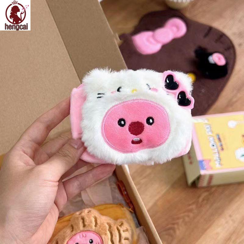 Hoạt Hình Dễ Thương Loopy Ruby Ví Đựng Tiền Xu Mini Snapper Túi Búp Bê Mặt Dây Chuyền