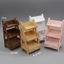 Nội thất nhà búp bê YOLOGO 1: 12, Kệ thu nhỏ DIY đa phong cách bằng nhựa, Giá để đồ Mini chất lượng cao