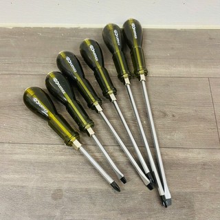 Combo Tô vít đóng Go Futher, tô vít đóng dẹp và tô vít đóng bake, size 6mm, 8mm (-)(+)