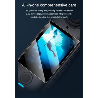 Dành cho Insta360 X4 AIR màn hình phim cường lực kỵ nước và chống dầu thể thao toàn cảnh máy ảnh X4 air hai bộ
