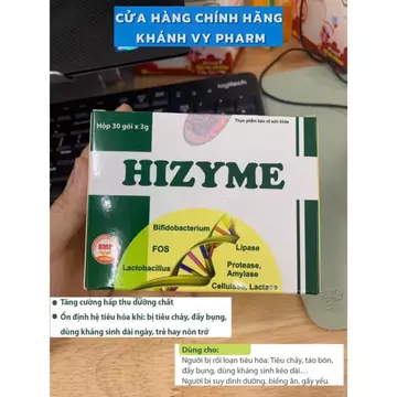 [GIẢM 50%] Men Tiêu Hóa Cho Bé, Men Vi Sinh Cho Bé, Men Hizyme, Tiêu Hóa Tốt, Ăn Ngon , Tăng Cường Hấp Thu Dưỡng Chất