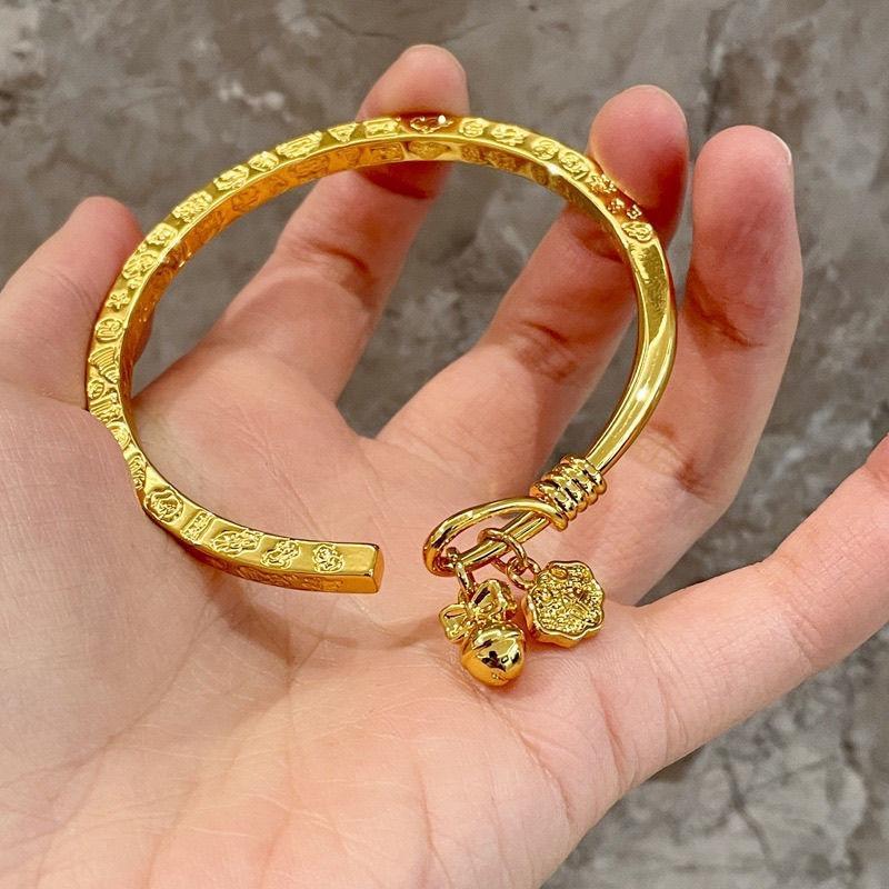 Vòng tay hợp kim nơ thời trang cho bé gái