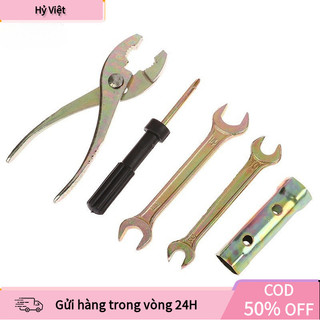 [Hỷ] 【48h】6pcs1 Bộ Dụng Cụ Cờ Lê Sửa Chữa Xe Máy / Xe Đạp Phổ Thông chữ t