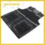 Áo Vest An Toàn GUSTAVA, Áo Vest Đen Có Dải Phản Quang, Chạy Bộ Spandex Có Dây Kéo Vải Thoáng Khí Lưới Vest Xây Dựng Đường Sắt Công Nhân Tàu Điện Ngầm