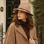 Mũ Fedora nỉ PYCOU, Mũ Panama phong cách cổ điển, Thời trang mềm mại có khóa thắt lưng Mũ Jazz đơn giản dành cho nam nữ