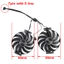 Quạt Thẻ iVideo Cho ASUS Dual GeForce RTX 3060 Ti 3070 V2 OC Edition 8GB GDDR6 95MM CF1010U12S FDC10U12S9-C T129215Quạt GPU SU *