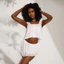 Phụ Nữ Nơ Ren Phối Quần Short Loungewear Set Sáng Bóng Chi Tiết Thiết Kế Cho Phòng Ngủ Giải Trí Trong Nhà Đêm Hàng Ngày Thư Giãn Mặc