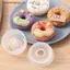 VFZ Mùa Đi Học Donut Tròn Cơm Bóng Khuôn Non-Sti Sushi Maker DIY Dễ Dàng Cơm Bóng Báo Chí Khuôn Trẻ Em Bé Bento Set Nhà Bếp OTE