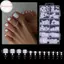 Hodou 120 CÁI Matte Press On Square Toenail Tips Gel Full Cover cho Qui Beauty và Daily Wear VN