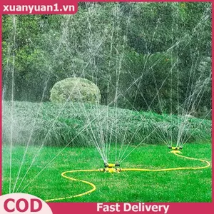 Máy phun nước cỏ xoay 360 độ XUAN Nước tưới vườn tự động có thể điều chỉnh cho nhà kính và sân nhà VN