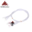 Máy in 3D NTC Cảm biến nhiệt độ chịu nhiệt 100K 1% 3950 Con dấu thủy tinh một đầu Một mét Chiều dài cáp 6.30 ALAX