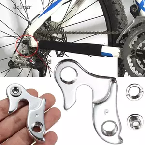 DELMER Xe Đạp Khung Sau Xe Đạp Thả Derailleur Móc Treo Phía Sau Nhôm Mech Gear Đường Núi Xe Đạp Lug