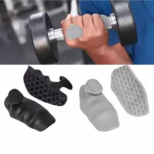DELMER 1 Cặp Tay Cầm Nâng Trọng Lượng, Găng Tay Tập Luyện Công Thái Học Co Giãn, Dụng Cụ Tập Ngón Tay Hình Tổ Ong Mềm Mại Chống Trơn Trượt Silicone Palm Grips Nam Nữ