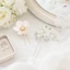 Bộ lược và chân tóc giả ngọc trai cho bữa tiệc phù dâu cưới cô dâu và mặc hàng ngày cho nữ