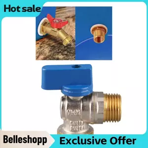 Belleshopp Góc van ngắt nước Độ cứng cao Áp suất 1/2 X 3/4 inch cho phòng tắm