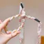 Hàng mới về❤❤❤ Xanh Xếp Ly Đầu Nữ Streamer Nơ Phụ Kiện Tóc Cao Đầu Lâu Mặt Nhỏ Rửa Mặt Băng Đô Đầu Mũ Mùa Hè