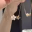 VFZ Thanh Lịch Tinh Tế Zircon Hoa Anh Đào Nelace Cho Nữ Cô Gái Thời Trang Hoa Choker Nelace Dự Tiệc Phụ Kiện Trang Sức Quà Tặng Louislifecool