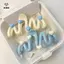 Kẹp tóc hình trái tim đơn giản dễ thương Kẹp tóc lớn đa năng ngọt ngào dành cho nữ Thời trang bé gái Kẹp cá mập Phụ kiện tóc Quà tặng [Mina]