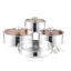 Bộ nồi inox Morico cán rời, Inox 304 Cao Cấp, Tay Cầm Tháo Rời, Dùng Được Cho Mọi Loại Bếp, Lò Nướng