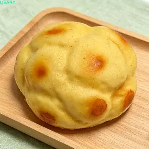 QEARY Bánh Mì Squishy Đồ Chơi, Bánh Mì Fidget Trang Trí Quá Khổ, Trẻ Em Chậm Đàn Hồi Mềm Mô Phỏng Dứa Bun Squishy Sinh Nhật