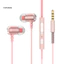 < CarFashion > Tai nghe có dây trong tai có Mic chống ồn nâng cao Tai nghe có dây âm thanh Hifi Type-c cho máy tính điện thoại – Âm thanh bền bỉ cho người dùng Đông Nam Á
