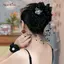 AqToCna Phóng Đại Hoa sel Kẹp Tóc Tính Khí Đa Năng Bướm Cá Mập Kẹp Dành Cho Nữ Bé Gái Phụ Kiện Tóc Đơn Giản Quà Tặng AqToCna