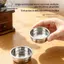 Giỏ lọc cà phê Tweeduj 51 / 54mm Có thể tái sử dụng 1 / 2 cốc thay thế phù hợp cho Portafilter không đáy Espresso Làm tại nhà Barista Sử dụng VN