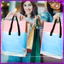 Túi xách Tote Beach Túi ba chiều Pvc có tay cầm Di động Lady Fitness Sport