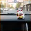 POWER 1 Chiếc 2 Inch Mini Di Chuyển Móng Vuốt Luy Cat Trang Trí Bằng Năng Lượng Mặt Trời Trang Trí Dễ Thương Cho Bảng Điều Khiển Ô Tô Bàn Làm Việc Phòng Khách Quà Tặng.