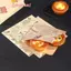 100 Chiếc Bánh Sandwich Bọc Giấy Sáp Thực Phẩm Hamburger Khoai Tây Chiên Bánh Mì Nướng Dầu Giấy Gói Phụ Kiện Làm Bánh