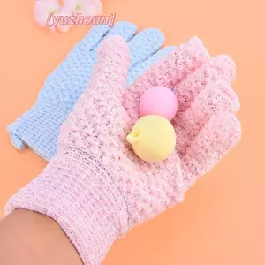 Găng tay tẩy tế bào chết lột da cho găng tay tẩy tế bào chết tắm Sponge SPA Găng tay đi tắm