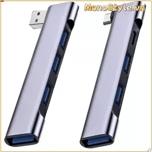 MONOSTYLE USB-C HUB Bộ chia tốc độ cao Bộ chuyển đổi OTG