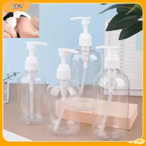 VFZ 200-500ml Di Động Máy Bơm Rỗng Chai Xi Lanh Dầu Gội Lotion Bền Có Thể Đổ Lại Hộp Đựng Cho Xà Phòng Lỏng Louislifecool