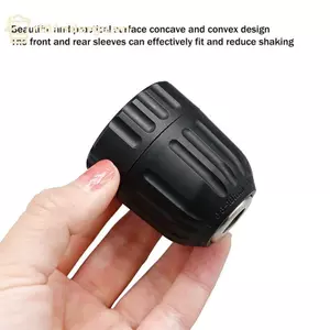 GE 1 Cái 0.8-10mm Máy khoan không cần chìa khóa Chu 3 / 8 "đến 24UNF Chủ đề 1 / 4" Chuôi lục giác Qui Thay đổi Bộ chuyển đổi Thép Kết nối Qui VN